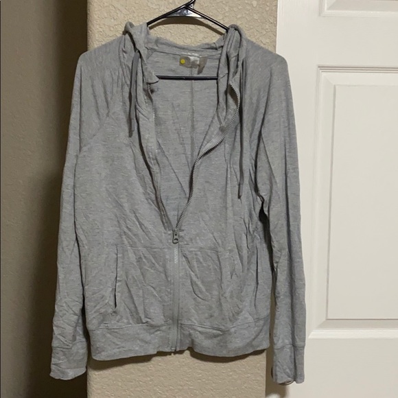Zella lightweight gray jacket - Picture 1 of 8
